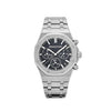 Audemars Piguet Royal Oak 26240ST.OO.1320ST.02 Cronógrafo de cuerda automática '50 Aniversario' de acero inoxidable con esfera negra