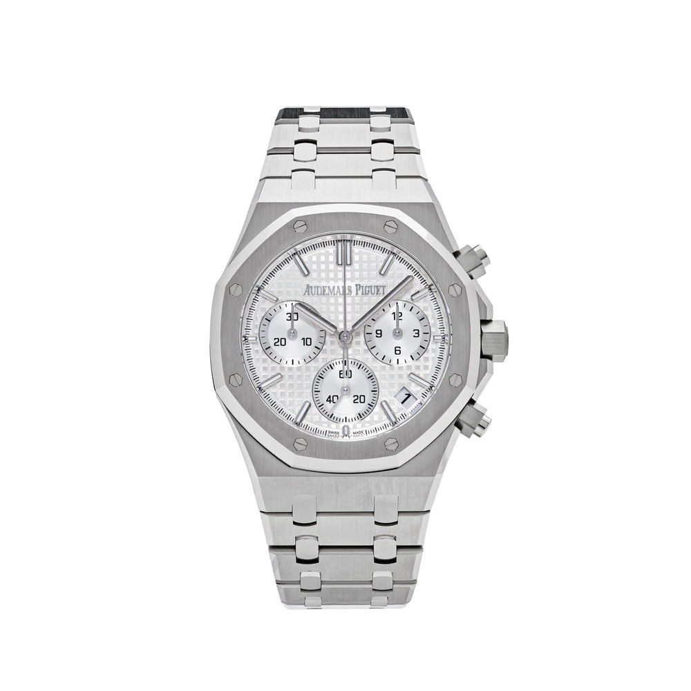 Audemars Piguet Royal Oak 26240ST.OO.1320ST.03 Selfwinding Chronograph '50th Anniversary' Stainless Steel White Dial - View 13