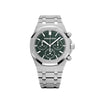 Audemars Piguet Royal Oak 26240ST.OO.1320ST.04 Selfwinding Chronograph '50th Anniversary' Stainless Steel Khaki Green Dial