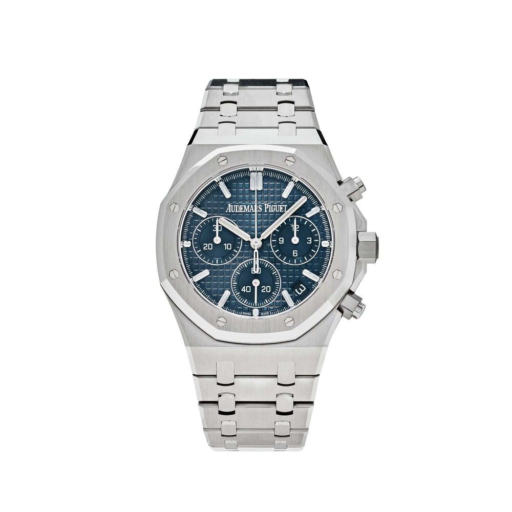 Audemars Piguet Royal Oak 26240ST.OO.1320ST.05 Selfwinding Chronograph Steel Blue Dial (2023) - View 8