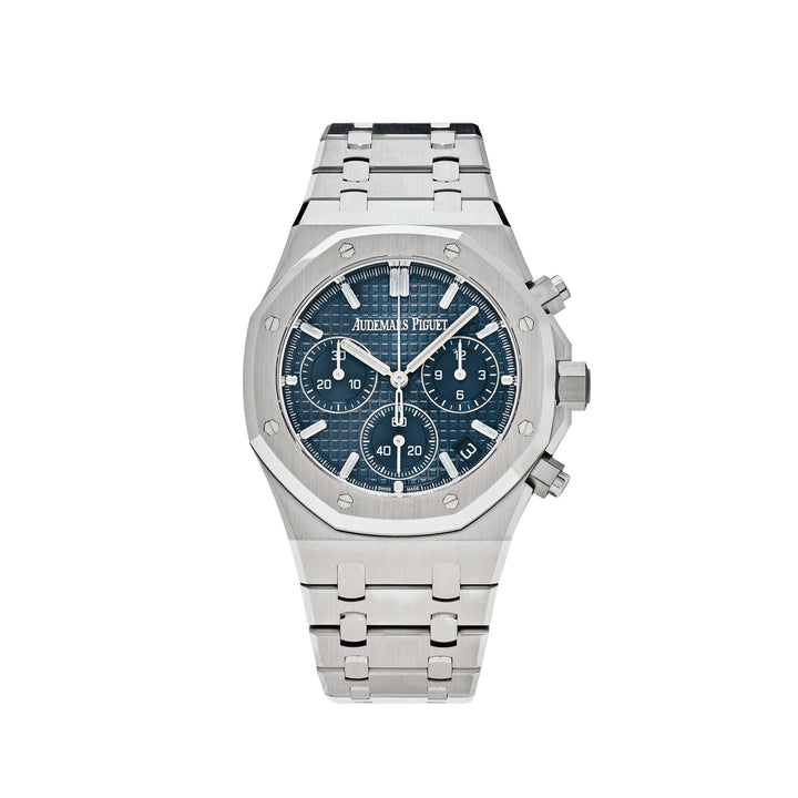 Audemars Piguet Royal Oak 26240ST.OO.1320ST.05 Selfwinding Chronograph Steel Blue Dial (2023) - View 8