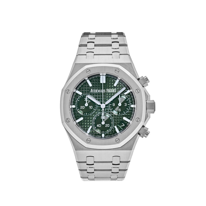 Audemars Piguet Royal Oak 26240ST.OO.1320ST.08 Selfwinding Chronograph Stainless Steel Green Dial (2023) - View 4