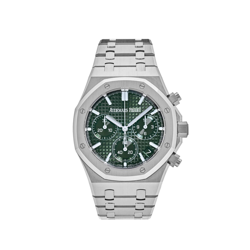 Audemars Piguet Royal Oak 26240ST.OO.1320ST.08 Selfwinding Chronograph Stainless Steel Green Dial (2023) - View 4