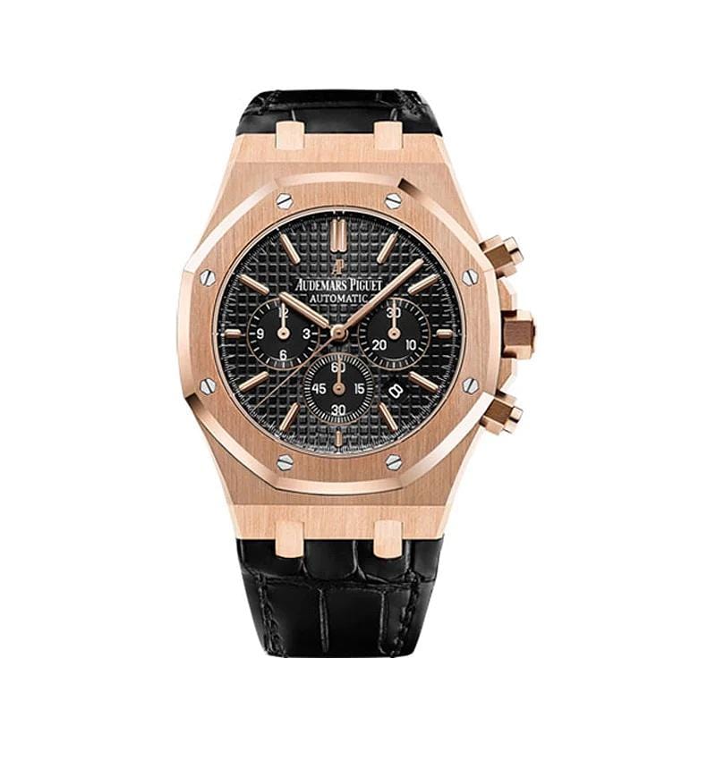 Audemars Piguet Royal Oak 26320OR.OO.D002CR.01 Selfwinding Chronograph Rose Gold Black Dial - View 6