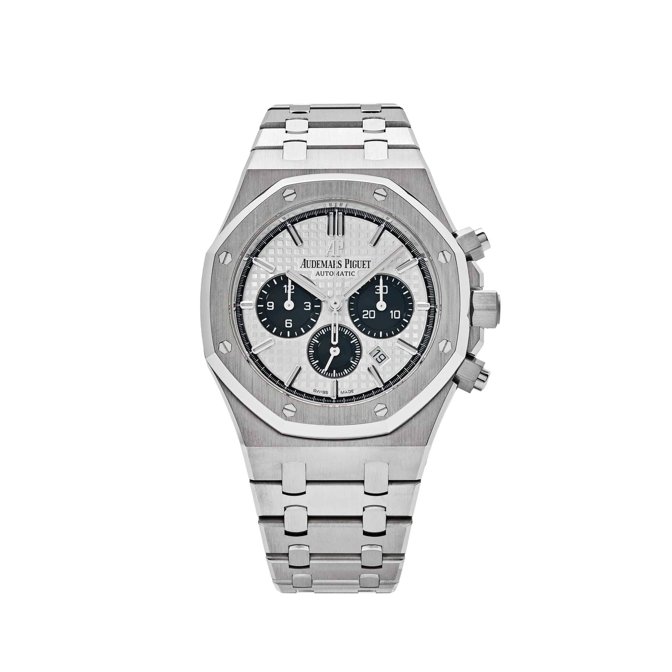 Audemars Piguet Royal Oak 26331ST.OO.1220ST.03 Selfwinding Chronograph Stainless Steel White Dial (2020) - View 13