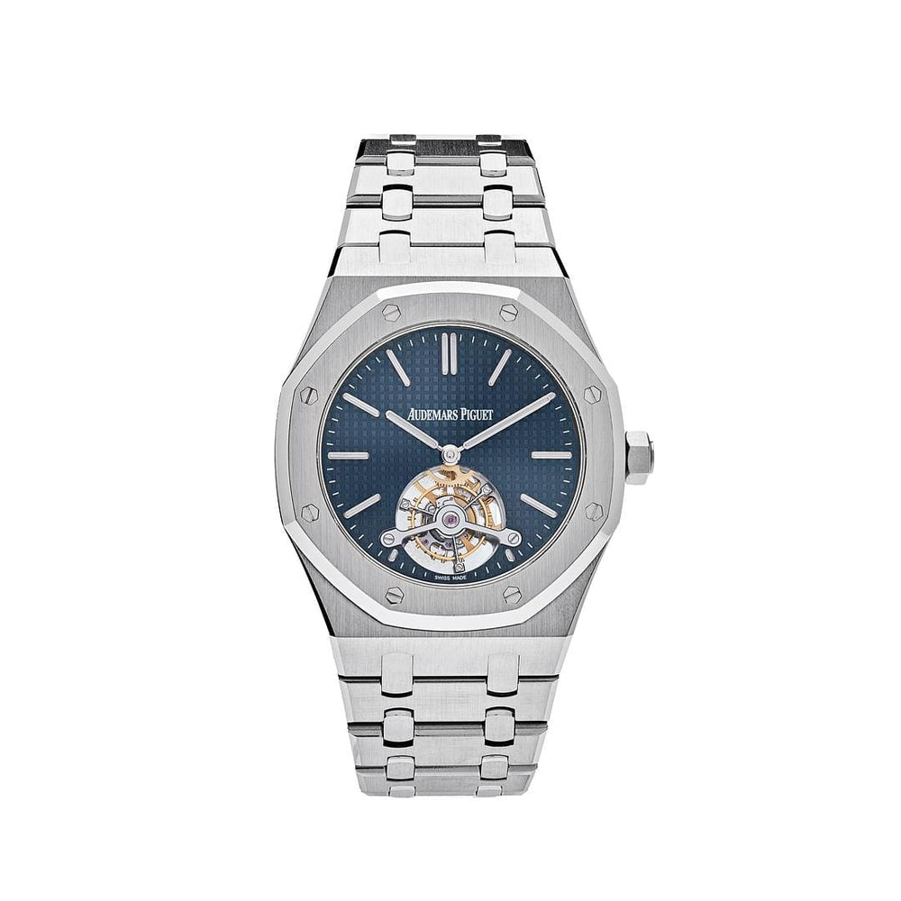 Audemars Piguet Royal Oak 26510ST.OO.1220ST.01 Tourbillon Extra-Thin Steel Blue Dial - View 6