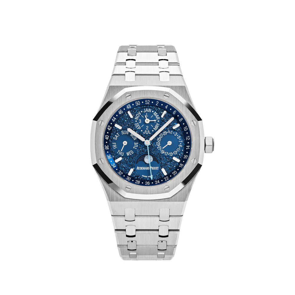Audemars Piguet Royal Oak 26574BC.OO.1220BC.02 'John Mayer' Perpetual Calendar Blue Dial Limited Edition (2024) - View 13