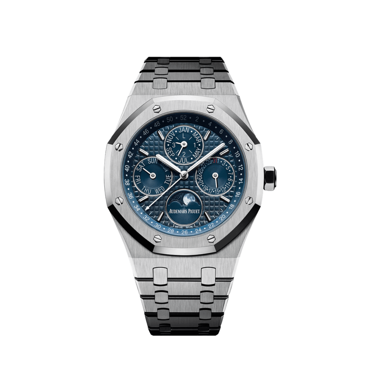 Audemars Piguet Royal Oak 26574ST.OO.1220ST.02 Perpetual Calendar Stainless Steel Dark Blue Dial - View 10