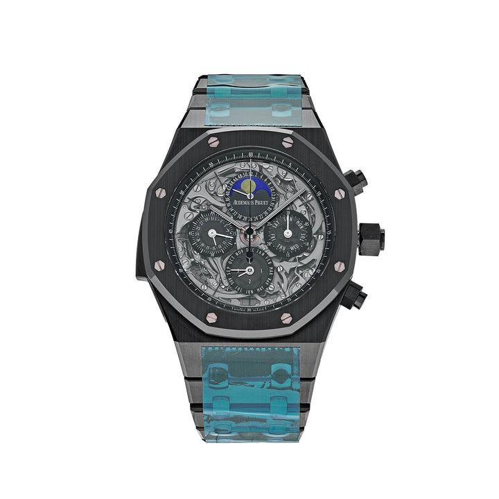 Audemars Piguet Royal Oak 26605CE.00.1248CE.98 Grand Complications Perpetual Calendar Black Ceramic - View 4