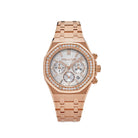 Audemars Piguet Royal Oak 26715OR.ZZ.1356OR.01 Selfwinding Chronograph Rose Gold Diamond Bezel - View 13