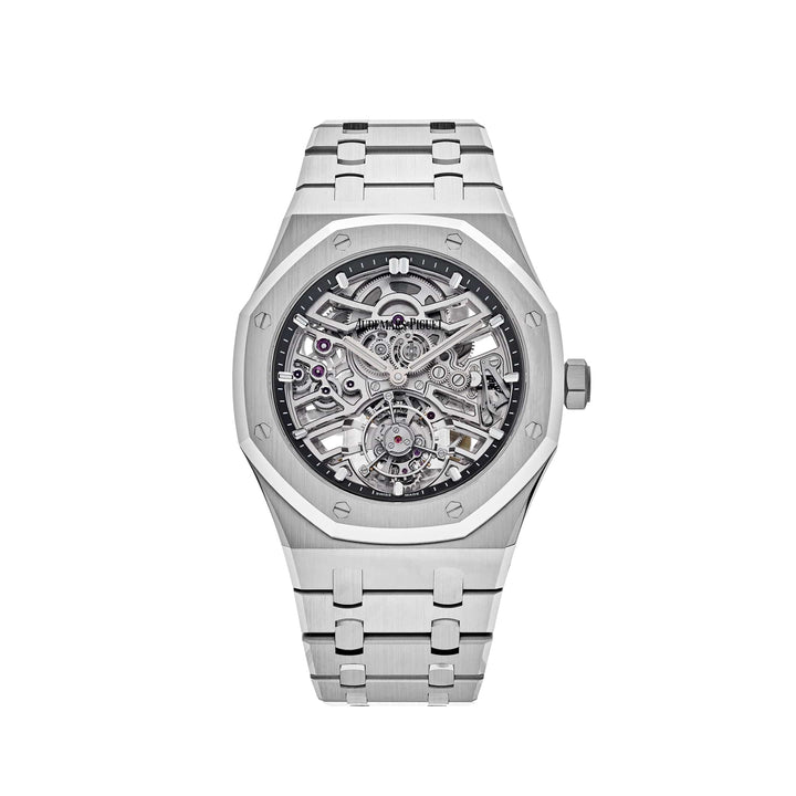 Audemars Piguet Royal Oak 26735ST.OO.1320ST.01 '50th Anniversary' Flying Tourbillon Stainless Steel Openworked - View 13
