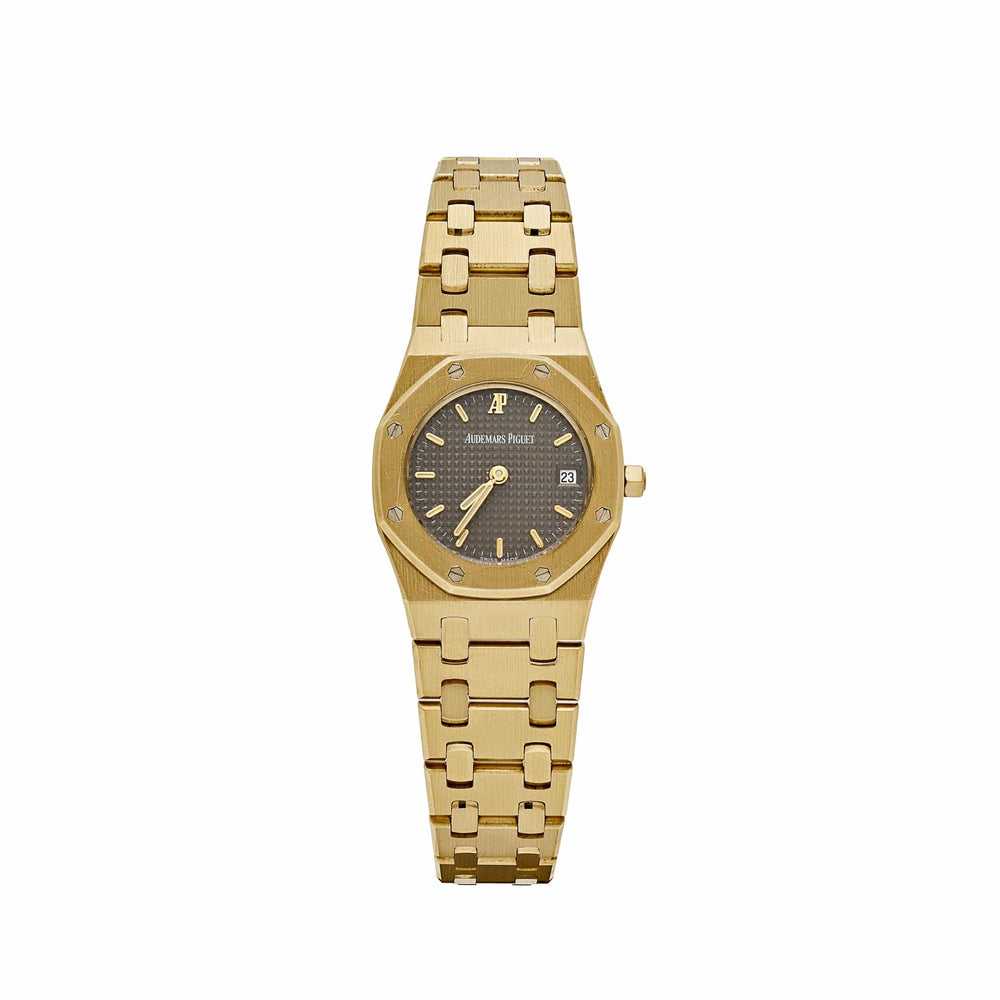 Audemars Piguet Royal Oak 6007BA 'Ladies' Yellow Gold Grey Dial Quartz - View 13