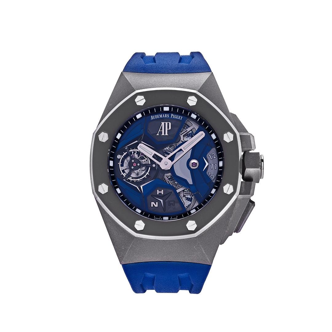 Audemars Piguet Royal Oak Concept 26589IO.OO.D030CA.01 Flying Tourbillon GMT Titanium - View 13