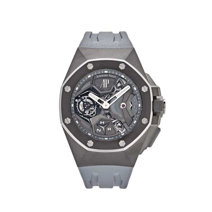 Audemars Piguet Royal Oak Concept 26589TI.GG.D006CA.01 Flying Tourbillon GMT Titanium Limited Edition of 30 (2019) - View 13