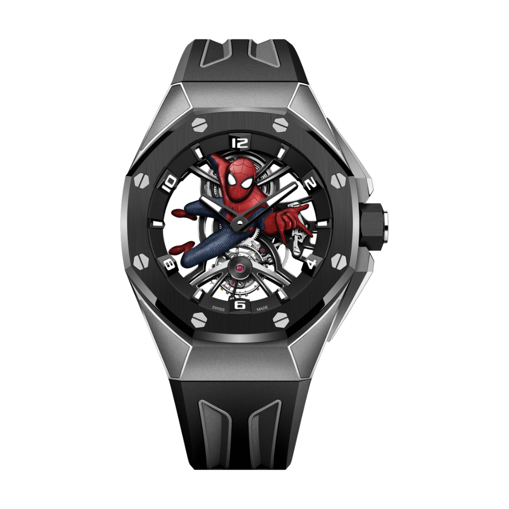 Audemars Piguet Royal Oak Concept 26631IO.OO.D002CA.01 'Spider-Man' Tourbillon Limited Edition - View 2