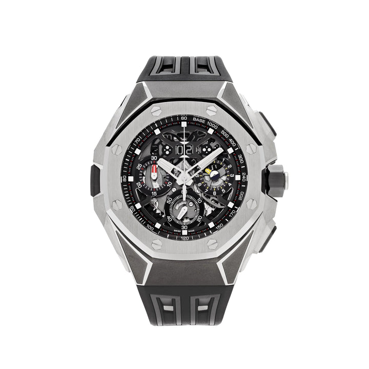 Audemars Piguet Royal Oak Concept 26650TI.OO.D013CA.01 Split Second Chronograph GMT Large Date Titanium - View 10