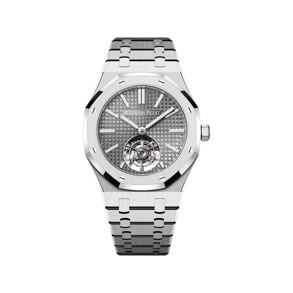 Audemars Piguet Royal Oak Flying Tourbillon 26730ST.OO.1320ST.06 Selfwinding Steel Grey Dial - View 3