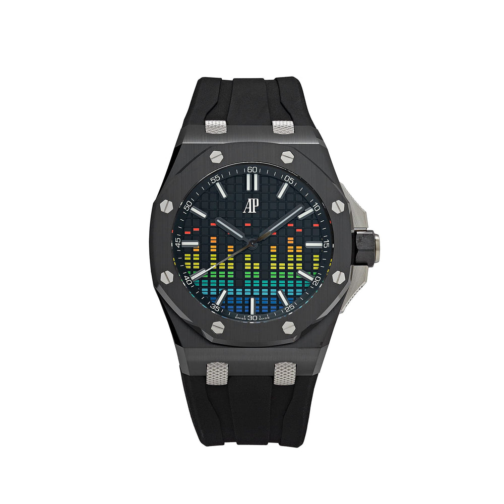 Audemars Piguet Royal Oak Offshore 15600CE.OO.A002CA.01 Selfwinding 'Music Edition' Black Ceramic Limited Edition (2022) - View 13