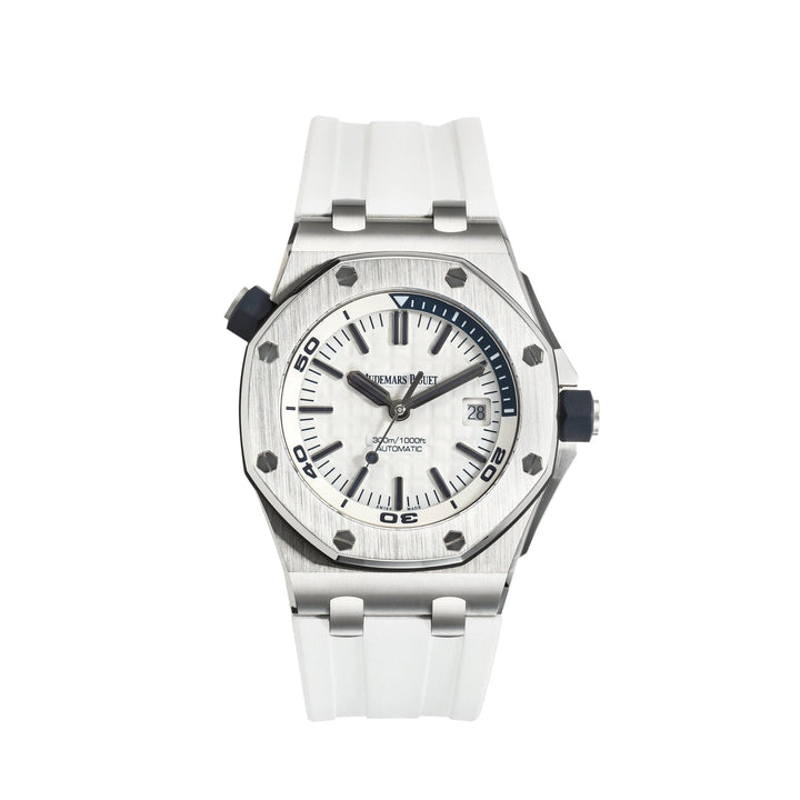 Audemars Piguet Royal Oak Offshore 15710ST.OO.A010CA.01 Diver Stainless Steel White Dial - View 6