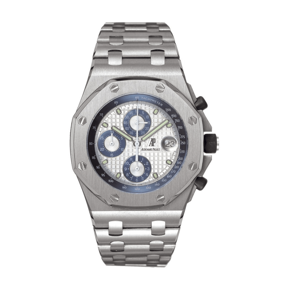 Audemars Piguet Royal Oak Offshore 25721TI.OO.1000TI.03 Chronograph Titanium White Dial - View 8