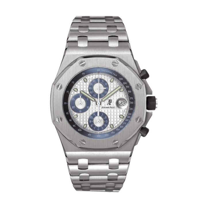 Audemars Piguet Royal Oak Offshore 25721TI.OO.1000TI.03 Chronograph Titanium White Dial - View 8