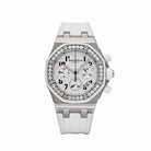 Audemars Piguet Royal Oak Offshore 26048SK.ZZ.D010CA.01 Stainless Steel White Dial Diamond Bezel - View 13