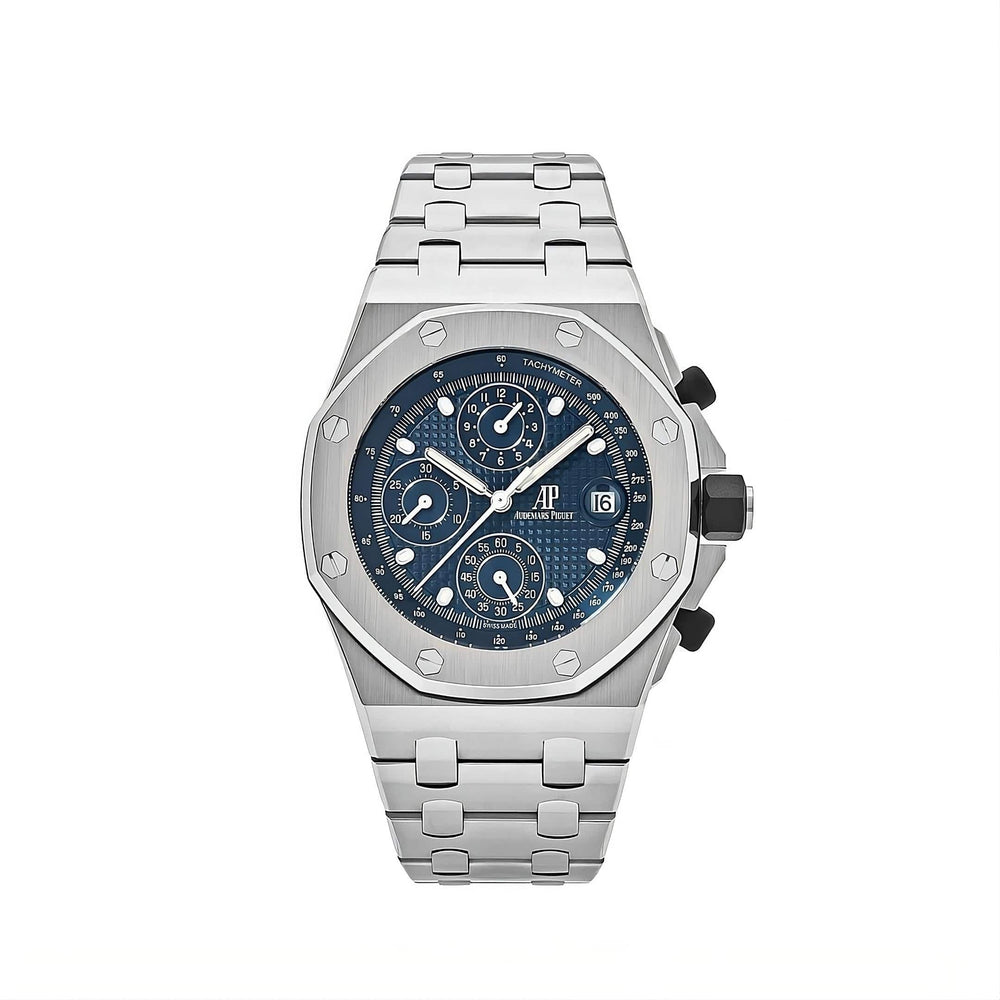 Audemars Piguet Royal Oak Offshore 26238ST.OO.2000ST.01 Chronograph Stainless Steel Blue Dial - View 13