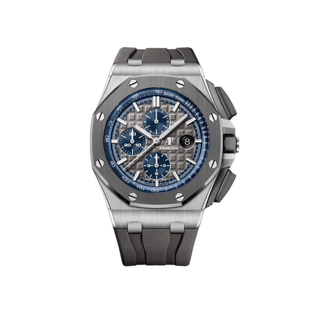 Audemars Piguet Royal Oak Offshore 26400IO.OO.A004CA.02 Selfwinding Chronograph Titanium Grey Dial - View 2