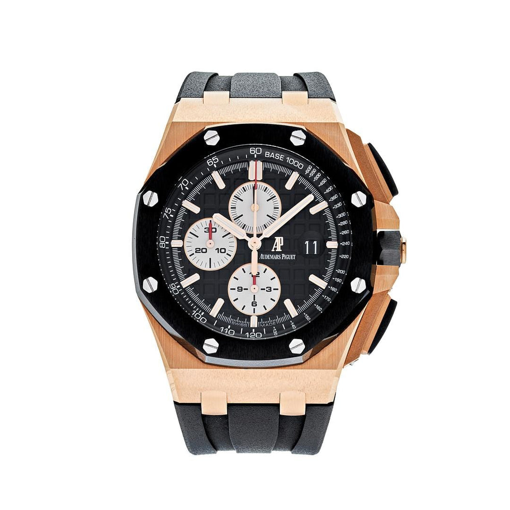 Audemars Piguet Royal Oak Offshore 26400RO.OO.A002CA.01 Chronograph Rose Gold Black Dial (2012) - View 12