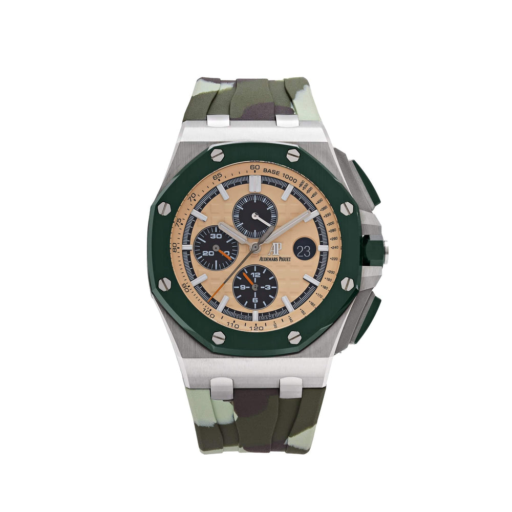 Audemars Piguet Royal Oak Offshore 26400SO.OO.A054CA.01 Selfwinding Chronograph Champagne Dial (2018) - View 13