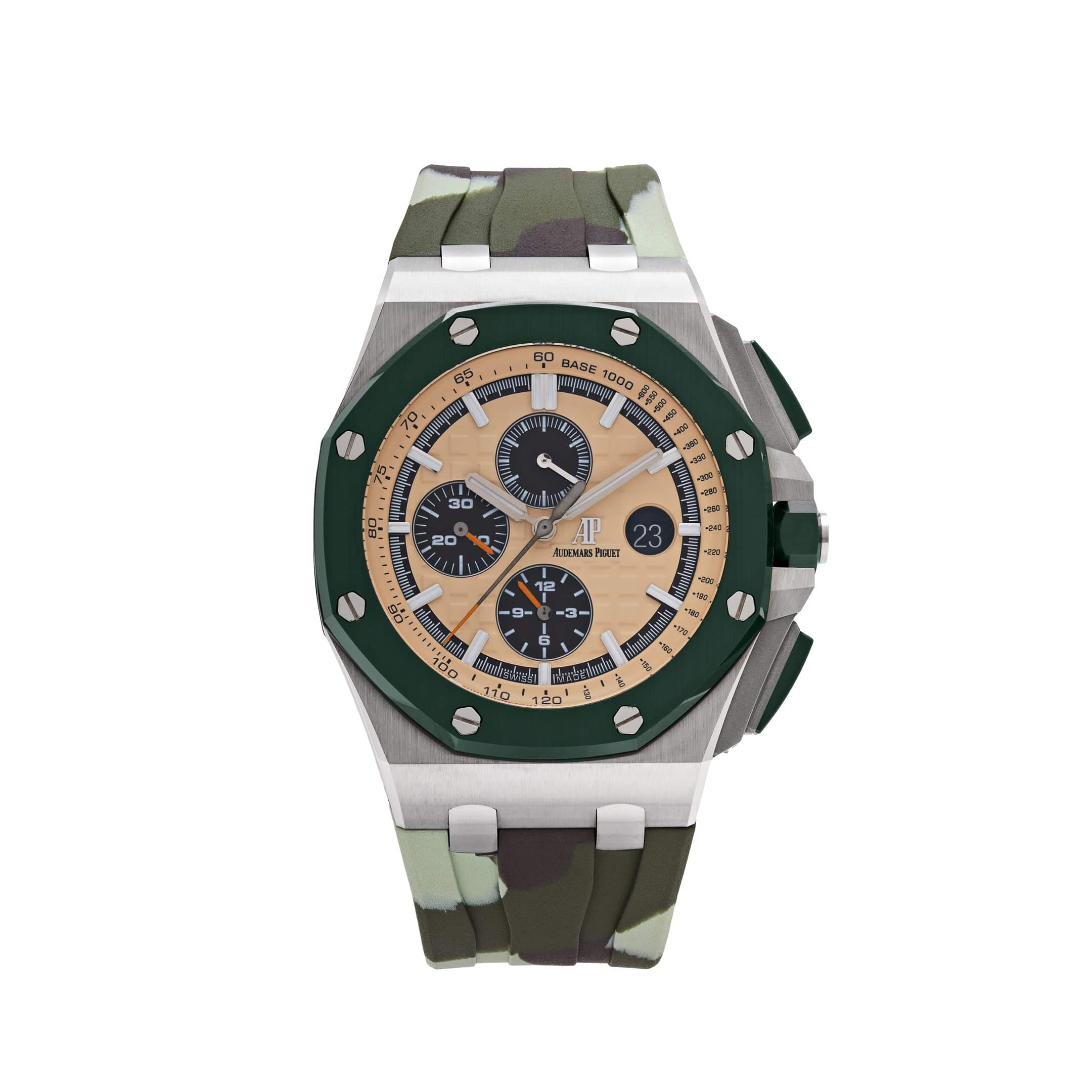 Audemars Piguet Royal Oak Offshore 26400SO.OO.A054CA.01 Selfwinding Chronograph Champagne Dial (2018) - View 13
