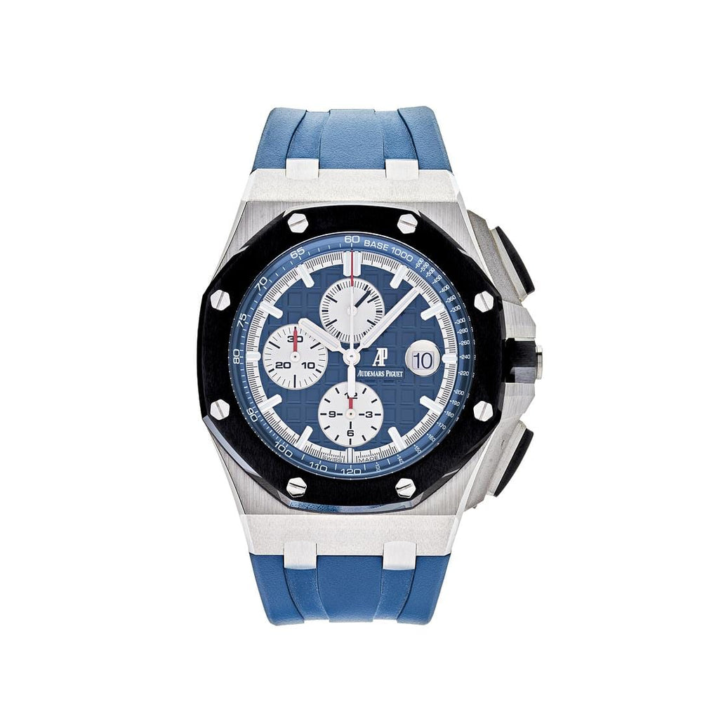 Audemars Piguet Royal Oak Offshore 26401PO.OO.A018CR.01 Chronograph Platinum Blue Dial - View 4