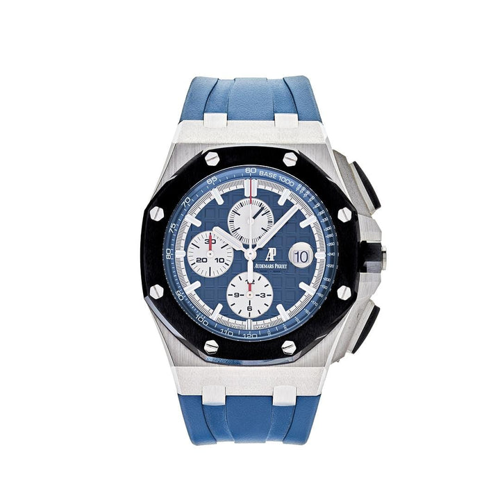 Audemars Piguet Royal Oak Offshore 26401PO.OO.A018CR.01 Chronograph Platinum Blue Dial - View 4