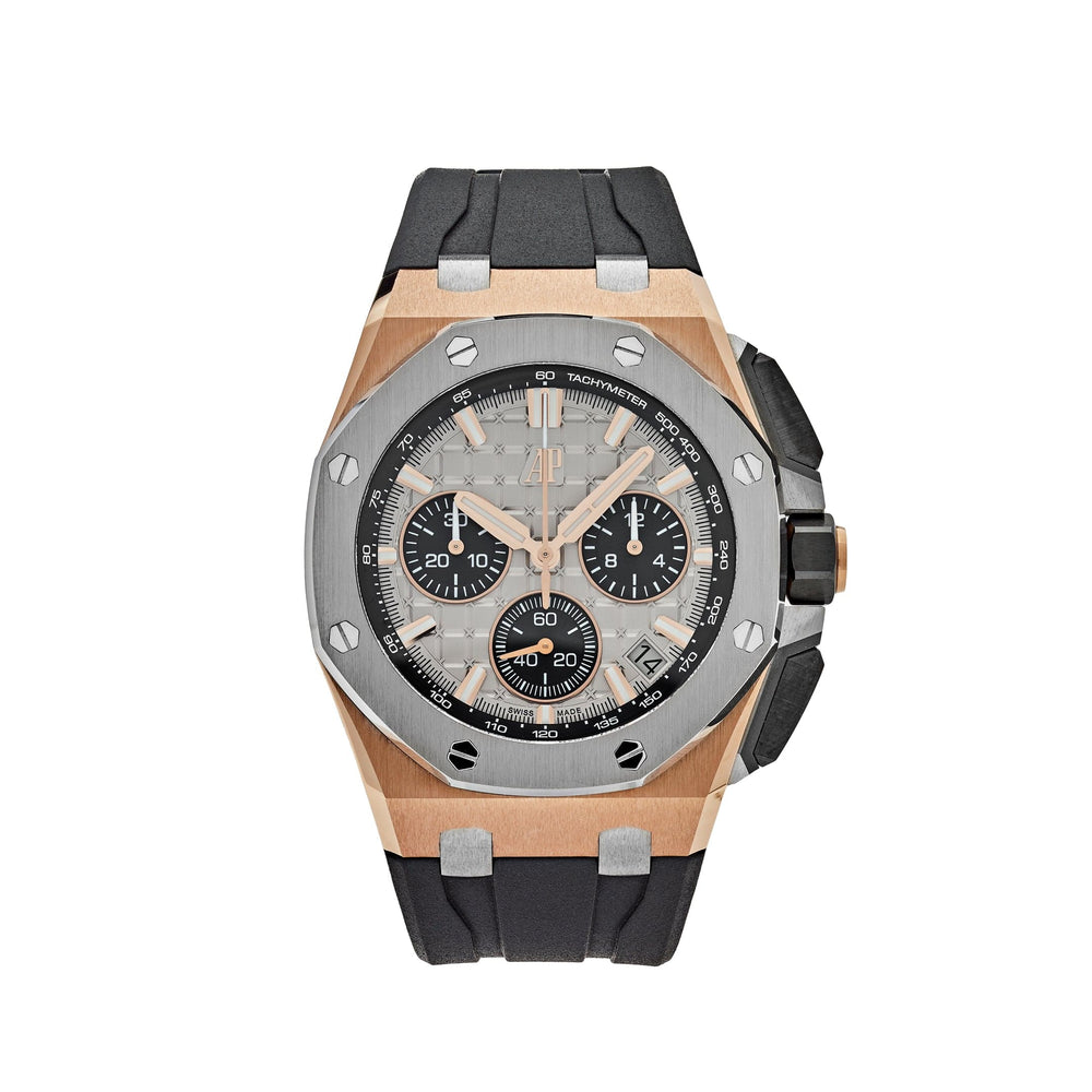Audemars Piguet Royal Oak Offshore 26420OI.OO.A015VE.01 Chronograph Rose Gold Grey Dial - View 10