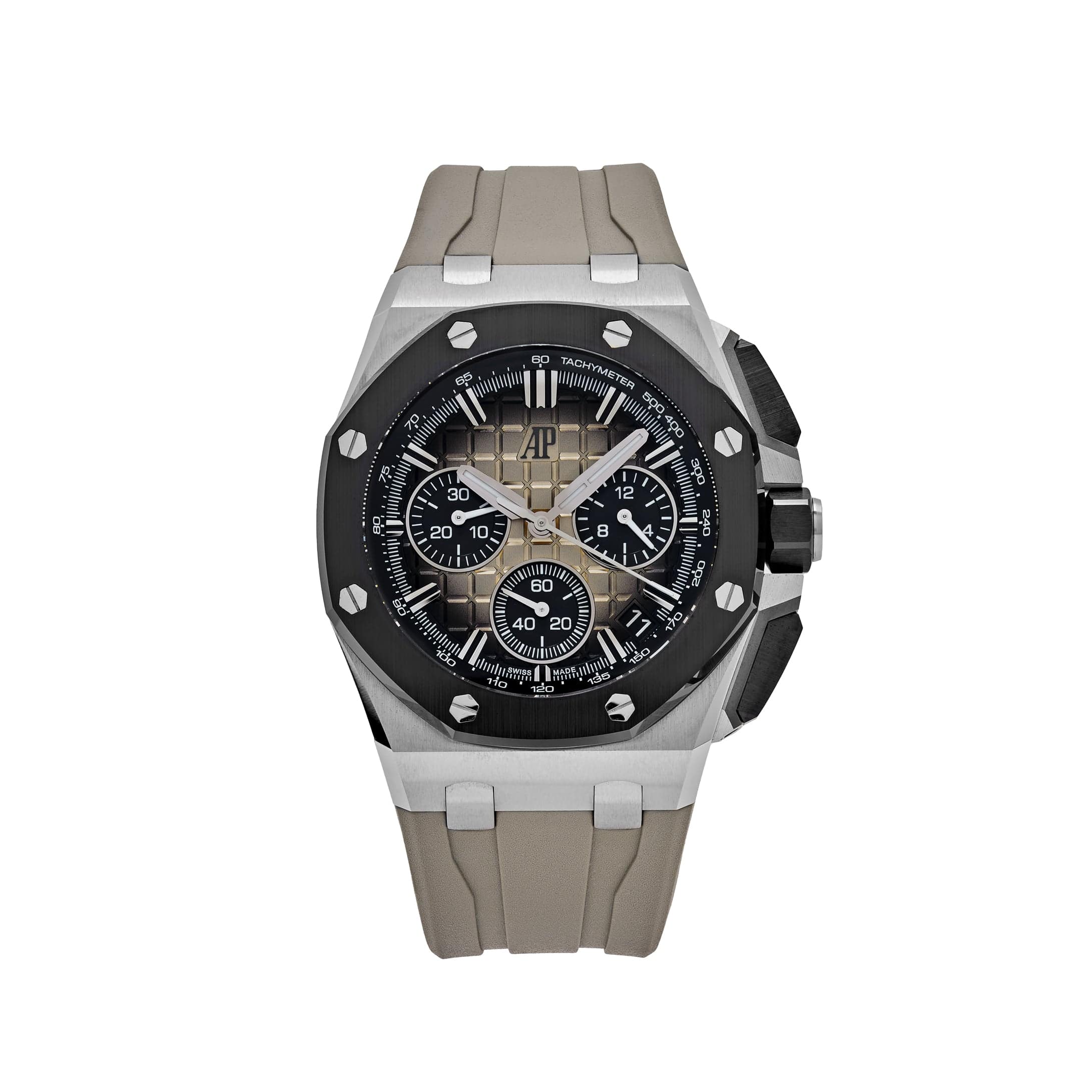Audemars Piguet Royal Oak Offshore 26420SO.OO.A600CA.01 Chronograph Stainless Steel Smoke/Brown Dial - View 13