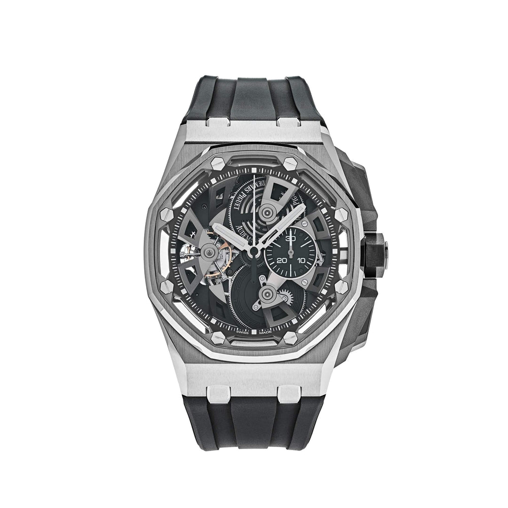 Audemars Piguet Royal Oak Offshore 26421ST.OO.A002CA.01 Tourbillon Chronograph Limited Edition - View 12