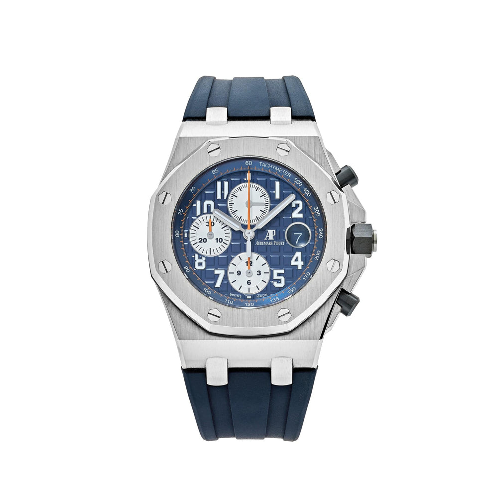 Audemars Piguet Royal Oak Offshore 26470ST.OO.A027CA.01 Chronograph Stainless Steel Blue Dial - View 12
