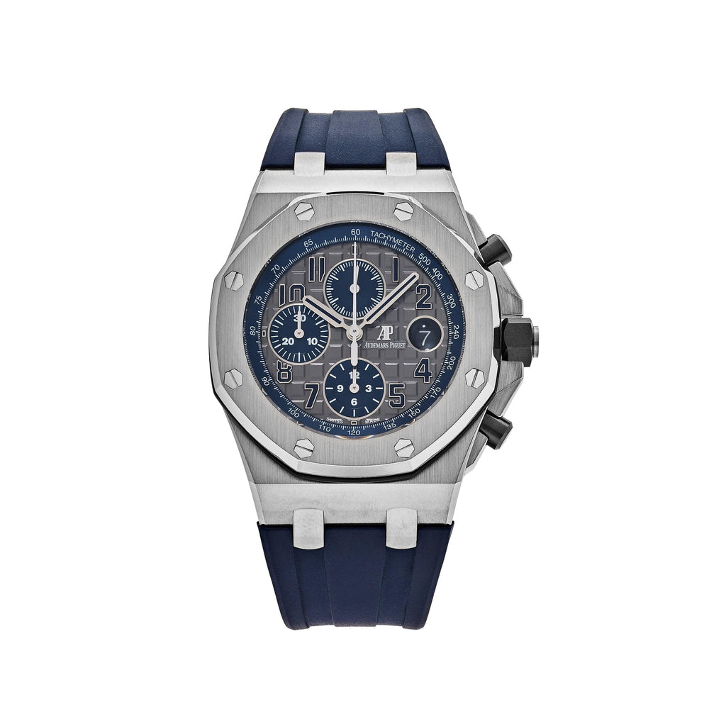 Audemars Piguet Royal Oak Offshore 26474TI.OO.1000TI.01 Chronograph 'QEII Cup' Titanium Grey Dial Limited Edition (2019) - View 13