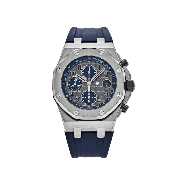 Audemars Piguet Royal Oak Offshore 26474TI.OO.1000TI.01 Chronograph 'QEII Cup' Titanium Grey Dial Limited Edition (2019) - View 13