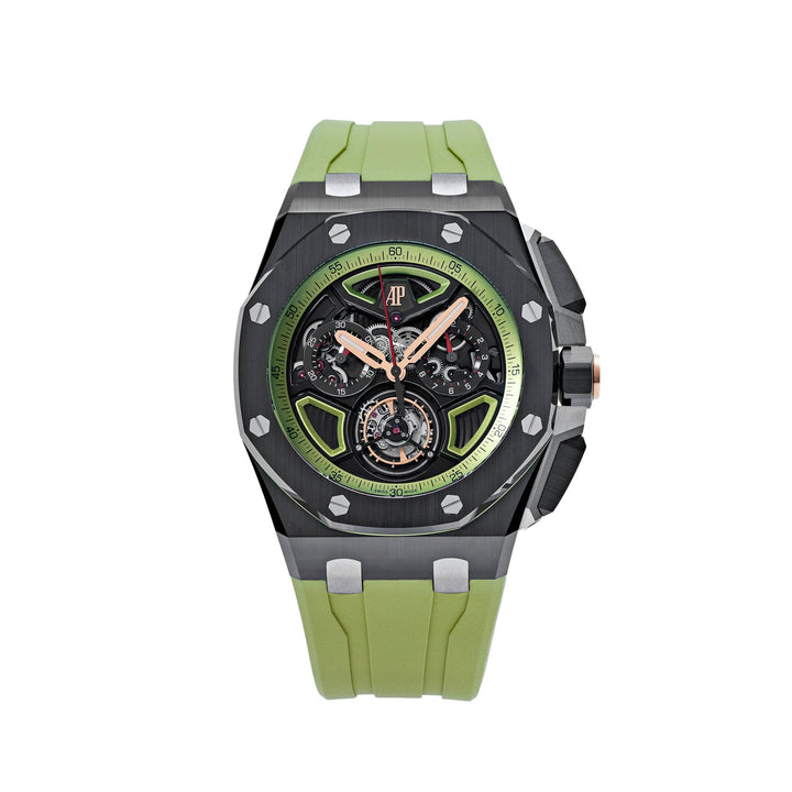 Audemars Piguet Royal Oak Offshore 26622CE.OO.D062CA.01 Flying Tourbillon Chronograph Limited Edition - View 12
