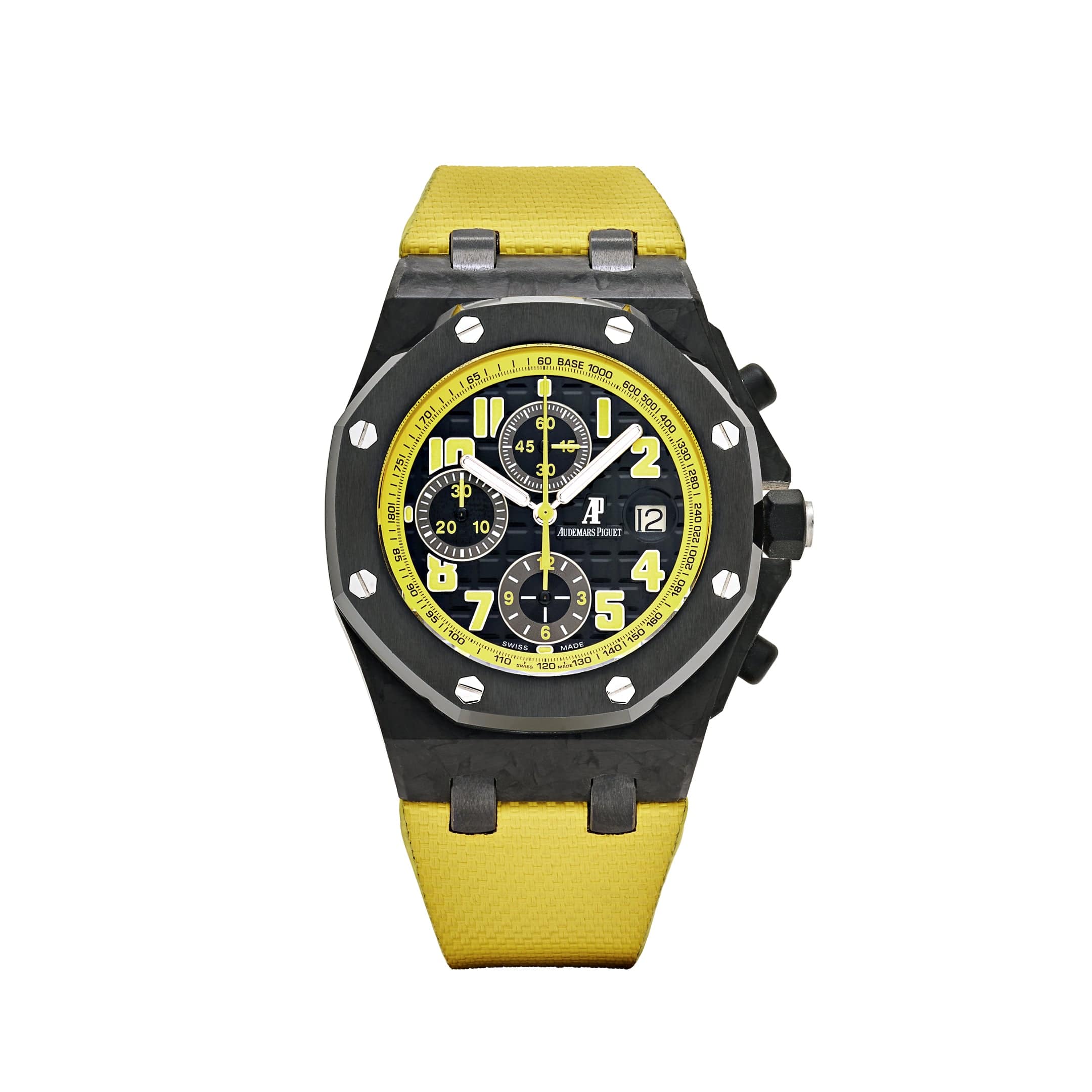 Audemars Piguet Royal Oak Offshore Chronograph 26176FO.OO.D101CR.02 'Bumble Bee' Carbon Black Dial (2011) - View 13