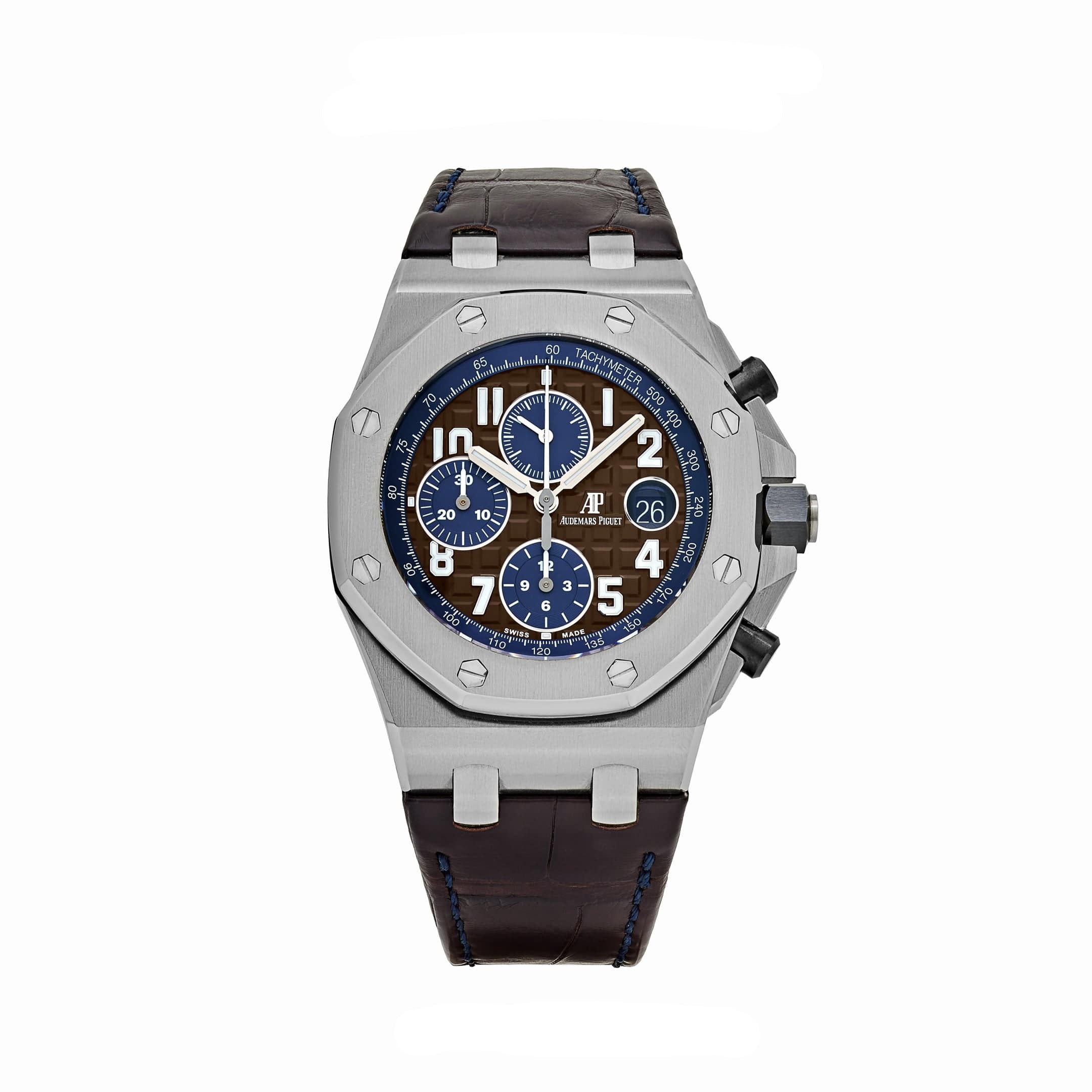 Audemars Piguet Royal Oak Offshore Chronograph 26470ST.OO.A099CR.01.A Selfwinding Stainless Steel Brown Dial (2022) - View 13