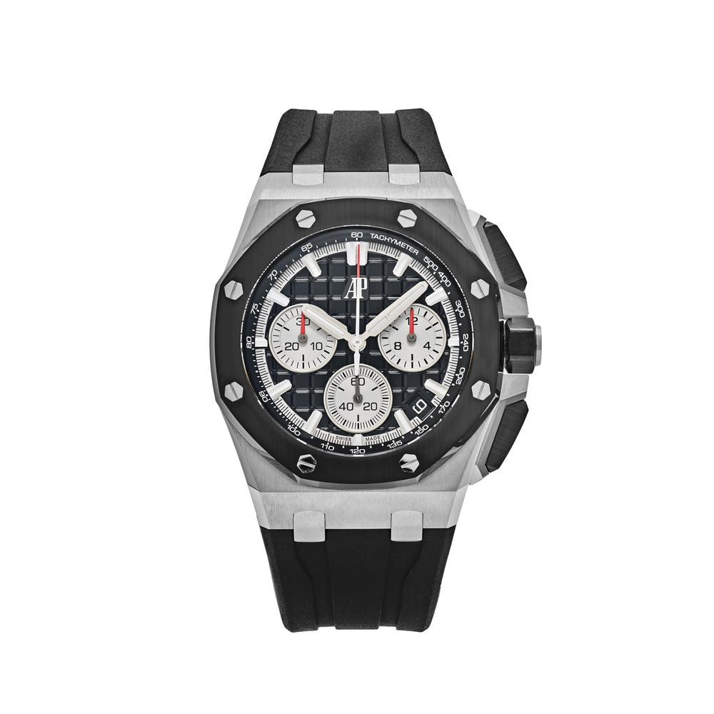 Audemars Piguet Royal Oak Offshore Chronograph 26420SO.OO.A002CA.01 Stainless Steel Black Dial - View 12
