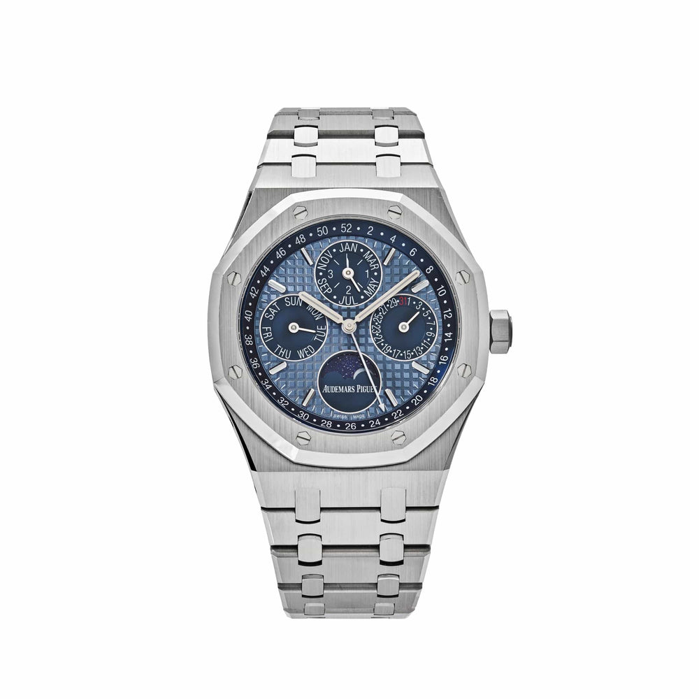 Audemars Piguet Royal Oak Perpetual Calendar 26574ST.OO.1220ST.03 Stainless Steel Ice Blue Dial - View 13