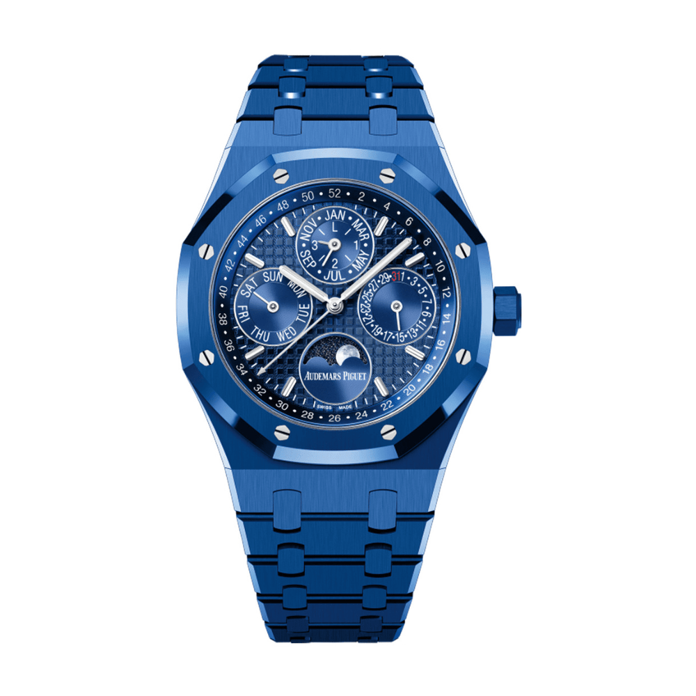 Audemars Piguet Royal Oak Perpetual Calendar 26579CS.OO.1225CS.01 Blue Ceramic Blue Dial - View 8