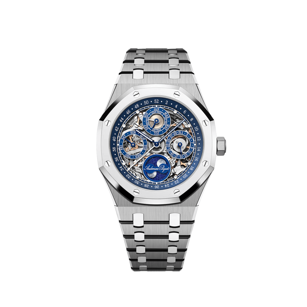 Audemars Piguet Royal Oak Perpetual Calendar 26585XT.OO.1220XT.01 '150th Anniversary' Titanium Sapphire Dial Limited Edition - View 2