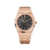 Audemars Piguet Royal Oak Automático 15400OR.OO.1220OR.01 Oro Rosa Esfera Negra