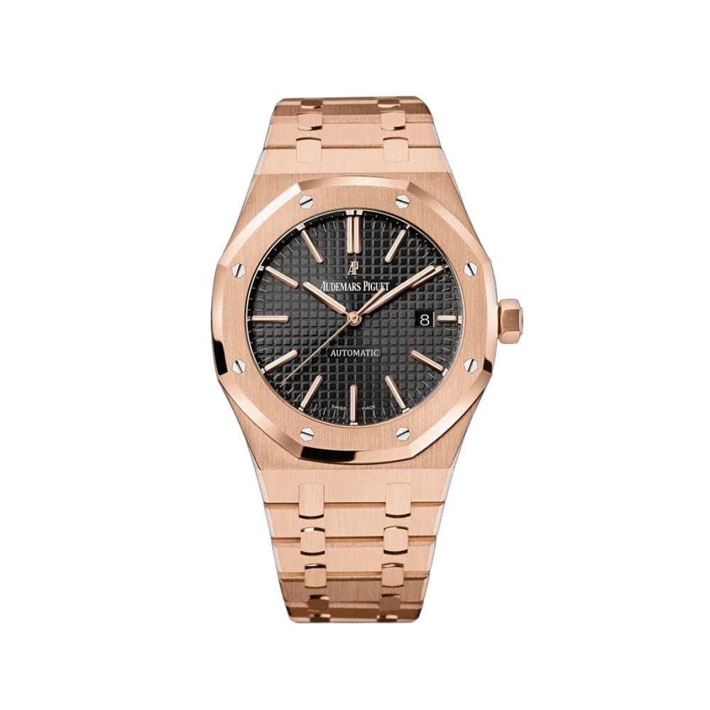 Audemars Piguet Royal Oak Selfwinding 15400OR.OO.1220OR.01 Rose Gold Black Dial - View 2