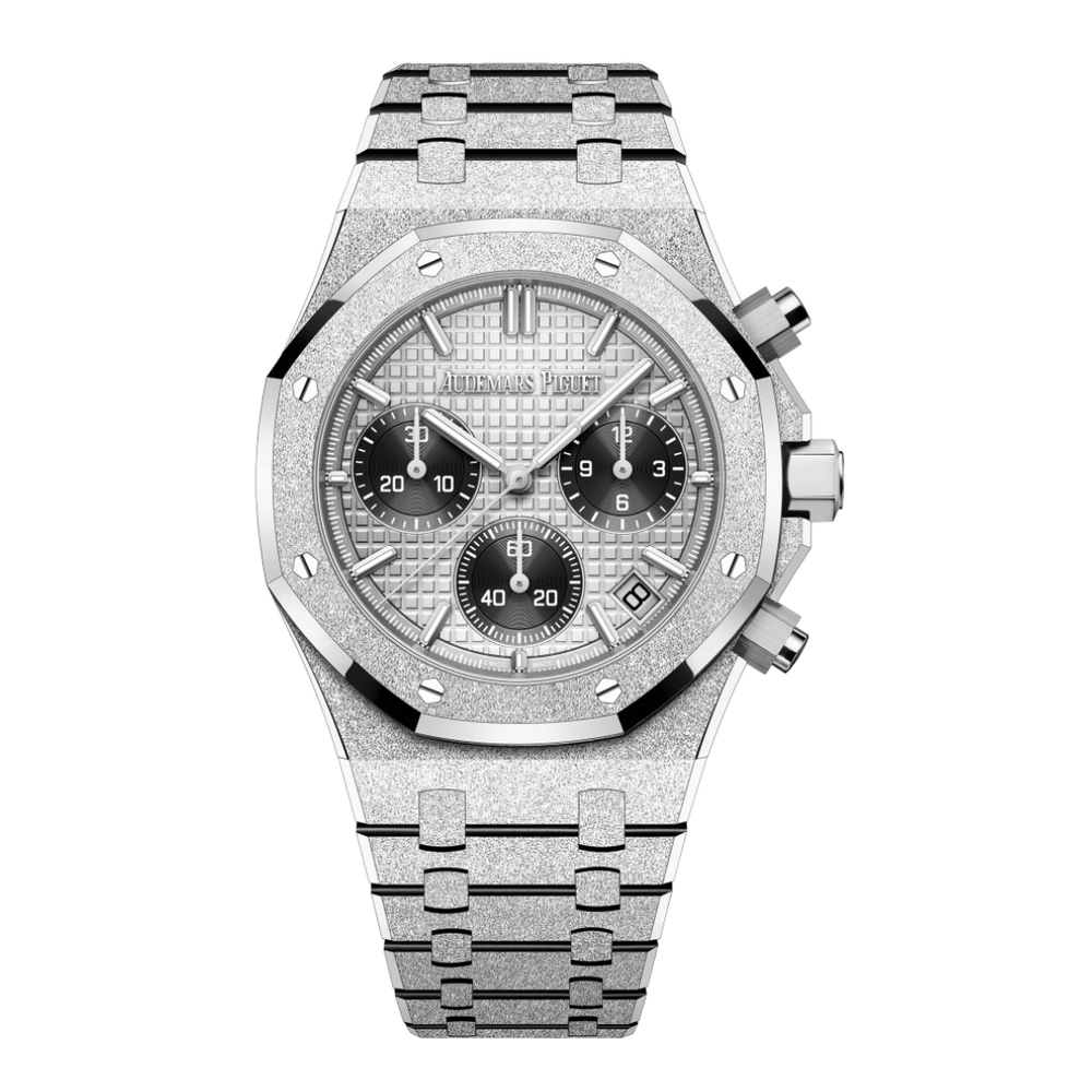 Audemars Piguet Royal Oak Selfwinding Chronograph Frosted White Gold 26240BC.GG.1324BC.01 - View 2