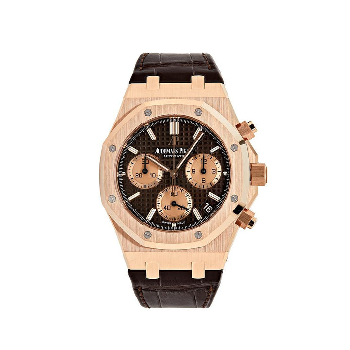 Audemars Piguet Royal Oak Selfwinding Chronograph Rose Gold Brown Dial 26239OR.OO.D821CR.01 - View 12